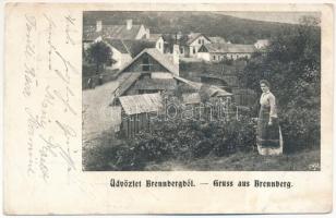1908 Sopron, Brennberg. Röttig Gusztáv kiadása (EB)