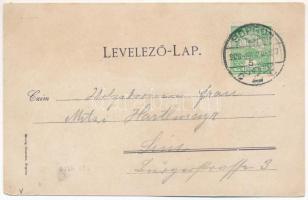 1908 Sopron, Brennberg. Röttig Gusztáv kiadása (EB)