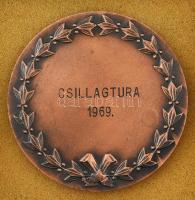 3db-os plakett tétel, benne: 1965. "13e session de Comité Administratif de l'U.I.S. de la ...