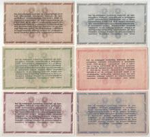 1946. 10.000AP-10.000.000AP (6xklf) a 10.000.000AP fordított címerrel T:F