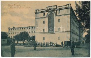 Nagyenyed, Aiud; Magy. kir. fegyintézet, börtön, dolgozó rabok. 454. (W.L. ?) / prison, working prisoners (EK)