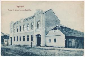 Nagyenyed, Aiud; Posta- és távirda hivatal, Salgó ház / post and telegraph office