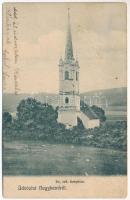 1913 Nagykend, Chendu Mare, Kend; Református templom / Calvinist church (EK)