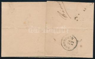 1861 2kr yellow, on printed matter "PESTH" - Debreczin 1861 2kr sárga, nyomtatványon "...