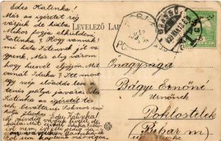 1909 Zabola, Zabala; Gróf Mikes kastély. Moskovicz és Fejér kiadása / castle (EK)