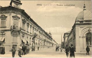 Arad, Erzsébet királyné körút / street