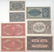 1920. 20f + 50f + 1K + 2K "2aa" + 2K "2ab" + 10K + 20K T:AU-VF