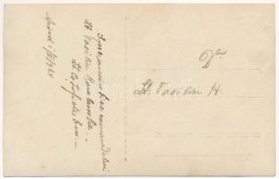 1924 Nagyenyed, Aiud; Haralamb Vasiliu síel / skier, winter sport, photo