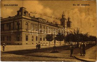 1907 Kolozsvár, Cluj; Református templom / Calvinist church (Rb)