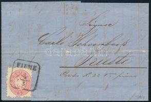 1864 5kr levélen / on cover 