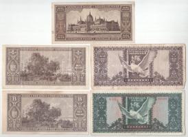 1945. 10.000.000P + 1946. 100.000.000P + 1.000.000MP + 10.000.000MP + 1.000.000BP T:F,VG