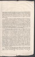 1796 Kollegrádi gróf Kollonitz László Bukin helységbeli katolikus híveknek szóló szózata 6 nyomtatot...