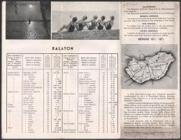 cca 1930 Hotel Hungary magyar szállodákat bemutató leporello