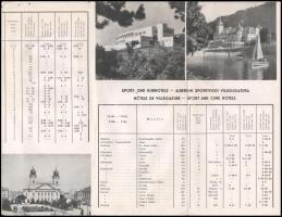 cca 1930 Hotel Hungary magyar szállodákat bemutató leporello