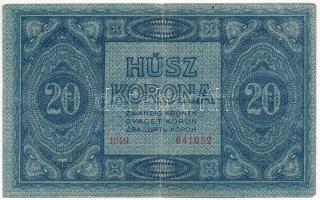 1919. július 15. 20K "1019 641052" T:F beszakadás, tűlyuk Adamo K19