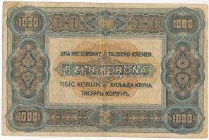 1920. 1000K "Orell Füssli Zürich" nyomdahely jelöléssel T:VG Adamo K36