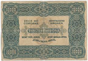 1920. 10.000K "Orell Füssli Zürich" nyomdahely-jelöléssel, piros sorozat- és sorszámmal &q...