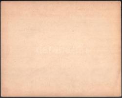 A velencei Hauszmann Alajos kastély berendezése 3 db Escher Károly: Szobabelsőkről készített nagy mé...