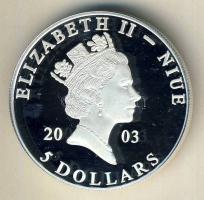 Niue 2003. 5$ Ag "Ázsia történelme-Kék mecset" T:PP