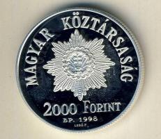 1998. 2000Ft Ag "1848-49. forradalom.." T:PP Csak 10.000db! Tanúsítvánnyal!