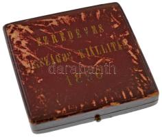 Beck Ötvös Fülöp (1873-1945) 1896. "1896-iki EZREDÉVES ORSZÁGOS KIÁLLÍTÁS / KIÁLLÍTÁSI ÉREM AZ ...