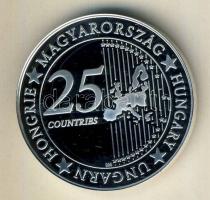 DN "Eurófantáziák-Szent Korona" Ag emlékérem, 20,7g T:PP Csak 2000db! Tanúsítvánnyal! R!