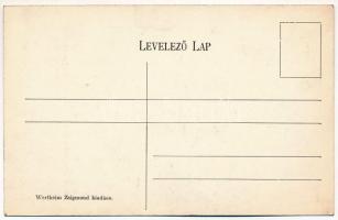 Trencsénteplic-fürdő, Kúpele Trencianske Teplice; Izraelita templom, zsinagóga. Wertheim Zsigmond ki...