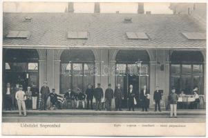 1909 Sopron, Győr-Sopron-Ebenfurti pályaudvar, vasútállomás