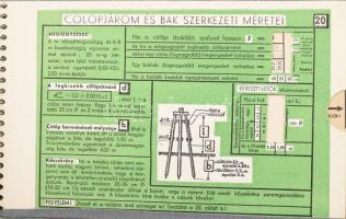 Tervezet közúti szükséghídépítés 1. füzet. 2 melléklet. Bp., 1942, Attila-Nyomda, 34+1 p. 5 táblában...