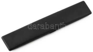 Elefánt figurás csont faragás, díszdobozban, h: 16 cm