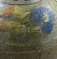 19. sz. vége, Korsó, kopással, m: 34 cm