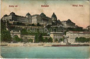 1911 Budapest I. Királyi vár (kopott sarkak / worn corners)