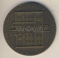 Svédország 1961. "John Harry Douglas" Br emlékplakett díszdobozban T:2