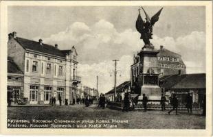 Krusevac, Kruschevac; Kosovski i ulica Kralja Milana / street