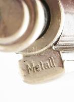 Golyóstoll ezüst(Ag) burkolattal, jelzett, kopásnyomokkal, h: 14 cm, bruttó: 20,7 g