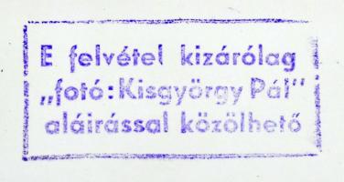 Ferencsik János (1907-1984) karmesterről készített 7 db fotó Kiss György Pál pecséttel jelzett fotók...