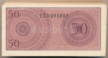 Indonézia 1964. 50s (96x) sorszámkövető sorozatokkal T:AU 
Indonesia 1964. 50 Sen (96x) with consec...