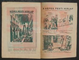 cca 1940 Képes Pesti Hírlap reklámbrossúra 8 oldalas reklámnyomtatvány