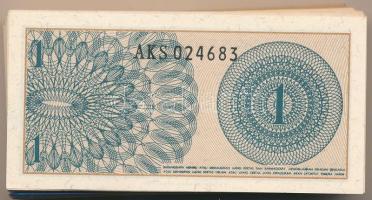 Indonézia 1964. 5s (101x) sorszámkövető sorozatokkal + 1964. 1s T:AU,XF 
Indonesia 1964. 5 Sen (101...