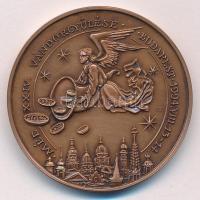 Lebó Ferenc (1960-) 1994. Kossuth Lajos halálának 100. évfordulójára / MÉE XXIV. Vándorgyűlése Budapest kétoldalas bronz emlékérem (42,5mm) T:UNC Adamo BP41
