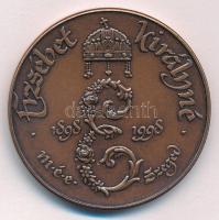 Fritz Mihály (1947-) 1998. "MÉE Szeged / Erzsébet Királyné halálának 100. évfordulója" bro...