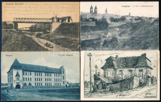 1925-1926 Bükkhely Gáborné részére szóló képeslapok, rajtuk Jávor Pál (1902-1959) színész soraival, ...