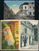 1925-1926 Bükkhely Gáborné részére szóló képeslapok, rajtuk Jávor Pál (1902-1959) színész soraival, ...