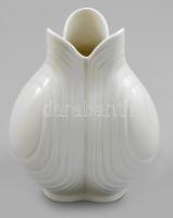 T. Surányi Anna (1947 - ): Termés váza. Ornamentikus formavilágú váza, jelzéssel, hibátlan, m: 15 cm