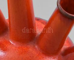 Ilse Boch kerámia váza. Jelzés nélkül, minimális kopottsággal, m: 25 cm