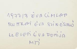 Ruttkai Éva (1927-1986) Kossuth-díjas színésznő portréja, 2 db fotó, sérülésekkel, 30,5×23,5 cm
