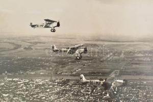 1933 Légi felvételek magyarországi városokról.: Szombathely zsinagógával, Tihany, Kőszeg, Hősök tere...