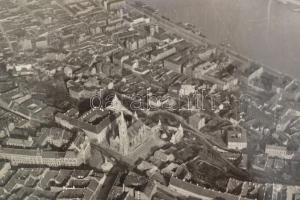 1933 Légi felvételek magyarországi városokról.: Szombathely zsinagógával, Tihany, Kőszeg, Hősök tere...