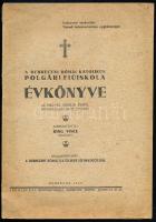 A Debreceni Római Katolikus Polgári Fiúiskola évkönyve az 1942-43. iskolai évről, fennállásának 22. évében. Szerk.: Ring Vince. Debrecen, 1943, Debreceni Római Katolikus Egyházközség,(Lehotai Pál-ny.), 44 p. Kiadói papírkötés.