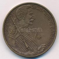 Tóth Sándor (1933-) 1987. MÉE Hajdú-Bihar Megyei szervezete / Báthori Zsigmond bronz emlékérem (42,5mm) T:UNC Adamo DE11
